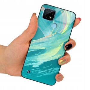 Etui GLASS do REALME C21 Obudowa TOP Dużo Wzorów
