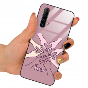 Etui Glass do REALME X50 5G Obudowa Bajkowe Wzory