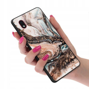 Etui Glass do SAMSUNG A01 CORE Case Marble Wzory