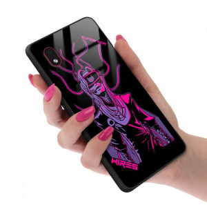 Etui GLASS do SAMSUNG A01 CORE Case NEONOWE Wzory