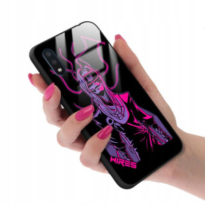 Etui GLASS do SAMSUNG A01 Obudowa NEONOWE Wzory
