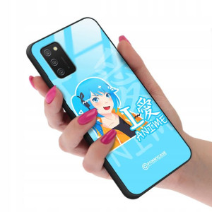 Etui GLASS do SAMSUNG A02S Case Anime Manga Wzory