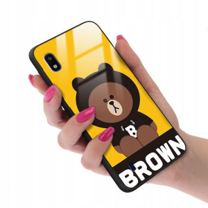 Etui Glass do SAMSUNG A10 Case We Bare Bears Wzory