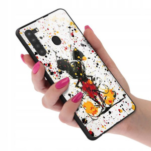 Etui Glass do SAMSUNG A21 Obudowa Case Dużo Wzorów
