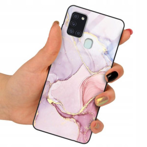 Etui Glass do SAMSUNG A21S Case TOP Patterny Wzory