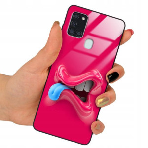 Etui Glass do SAMSUNG A21S Obudowa Case TOP Wzory