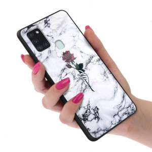 Etui Glass do SAMSUNG A21S Obudowa TOP Dużo Wzorów