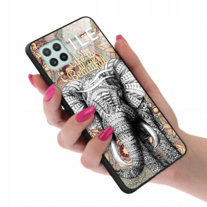 Etui Glass do SAMSUNG A22 4G Boho Łapacze Wzory