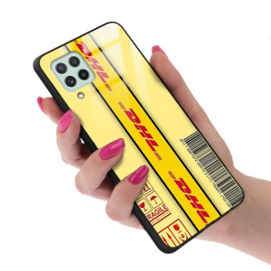 Etui Glass do SAMSUNG A22 4G Case Bearbrick Wzory