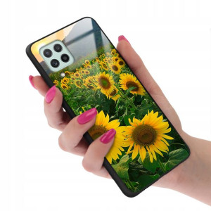 Etui Glass do SAMSUNG A22 4G Case Wiosenne Wzory