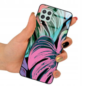 Etui Glass do SAMSUNG A22 4G Case Wiosenne Wzory
