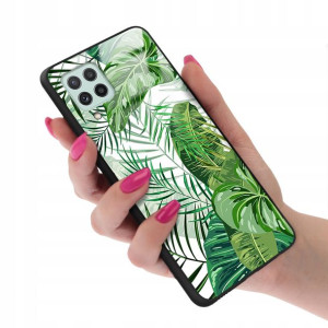 Etui Glass do SAMSUNG A22 4G Top Wiosna Boho Wzory