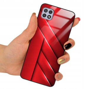 Etui Glass do SAMSUNG A22 5G Matrix Paterny Wzory