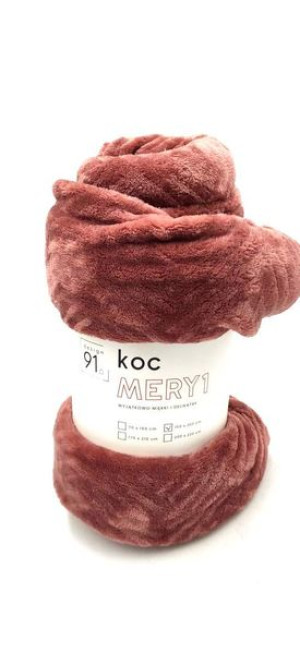 Koc D91/k/mery1 150x200 Róż
