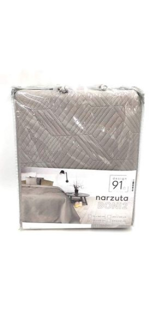 Narzuta Na Łóżko Kanape Pled D91/n/boni/2/sre 170x210 Sreb
