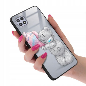 Etui Glass do SAMSUNG A22 5G Top Tatty Teddy Wzory