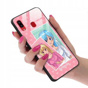 Etui GLASS do SAMSUNG A30 Case Anime Manga Wzory