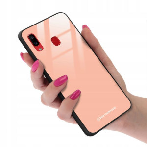 Etui Glass do SAMSUNG A30 Obudowa Case NUDE Wzory