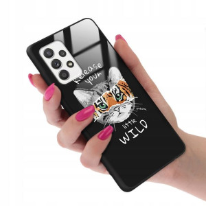 Etui Glass do SAMSUNG A52 4G Top TEDDY MISIE Wzory