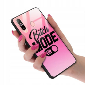 Etui Glass do SAMSUNG A60 Case BOHO Łapacze Wzory