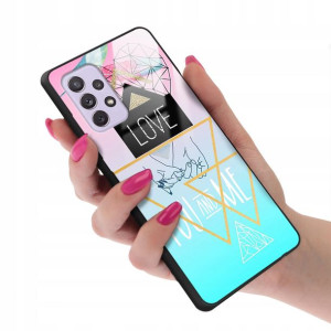 Etui Glass do SAMSUNG A72 Obudowa Case TOP Wzory