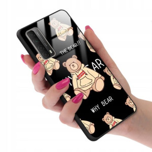 Etui Glass do SAMSUNG A90 5G Bearbrick Case Wzory
