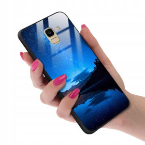 Etui Glass do SAMSUNG J6 2018 Obudowa Case Wzory
