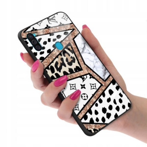 Etui Glass do SAMSUNG M11 Bearbrick Case Top Wzory