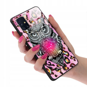 Etui Glass do SAMSUNG M31S Case BOHO Łapacze Wzory