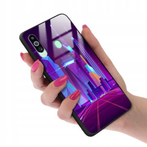 Etui Glass do SAMSUNG M40 Obudowa TOP Matrix Wzory
