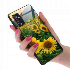 Etui Glass do SAMSUNG M52 5G Case Wiosenne Wzory