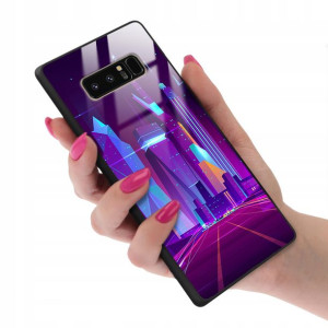 Etui Glass do SAMSUNG NOTE 8 Obudowa Matrix Wzory