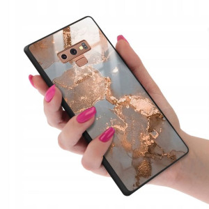 Etui Glass do SAMSUNG NOTE 9 Case Pink Nude Wzory