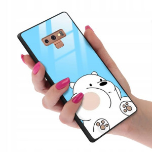 Etui Glass do SAMSUNG NOTE 9 We Bare Bears Wzory