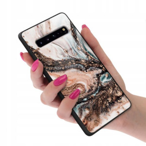 Etui Glass do SAMSUNG S10 5G Marmurki Marble Wzory