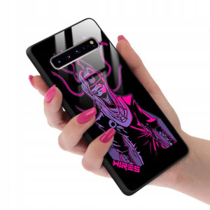 Etui GLASS do SAMSUNG S10 5G Obudowa NEONOWE Wzory