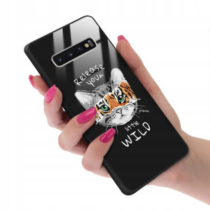Etui Glass do SAMSUNG S10 Case TEDDY MISIE Wzory