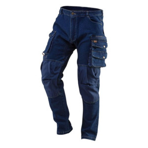 Spodnie Robocze Do Pasa 'neo' Denim (jeans) Ze Wzmocnieniami Na Kolanach Xl