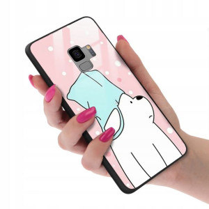 Etui Glass do SAMSUNG S9 Case We Bare Bears Wzory