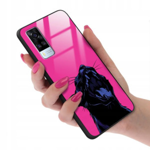 Etui Glass do VIVO Y51 2020 Obudowa Dużo Wzorów