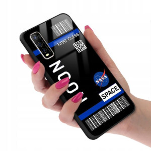 Etui Glass do VIVO Y70s Bearbrick Case Top Wzory