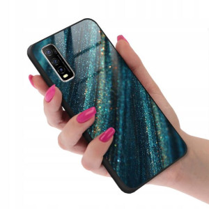 Etui Glass do VIVO Y70s Case Marmurki Marble Wzory