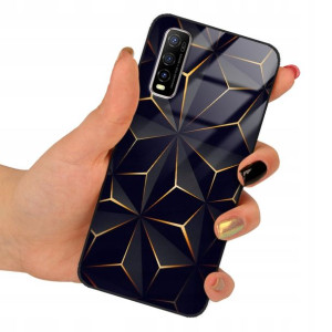 Etui GLASS do VIVO Y70s Obudowa TOP Dużo Wzorów