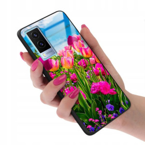 Etui Glass do VIVO Y71T Case Wiosenne Top Wzory