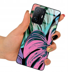 Etui Glass do XIAOMI 11T Case Wiosenne Top Wzory