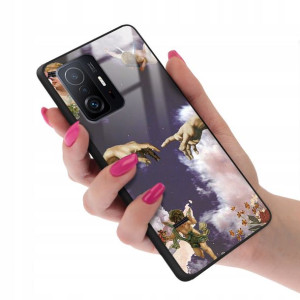 Etui Glass do XIAOMI 11T PRO Anioły Angel Wzory