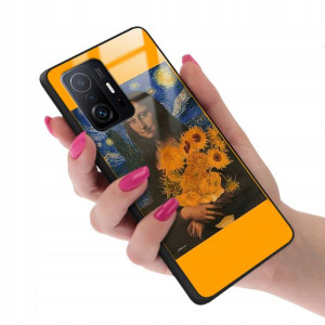 Etui Glass do XIAOMI 11T PRO Impresja Gogh Wzory