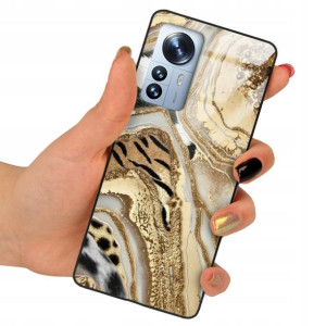Etui Glass do XIAOMI 12 PRO 5G Case Subtelne Wzory