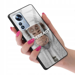 Etui Glass do XIAOMI 12 PRO Case Bearbrick Wzory