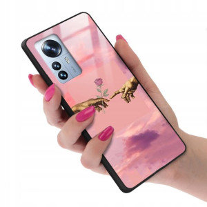 Etui Glass do XIAOMI 12 PRO Top Anioły Angel Wzory